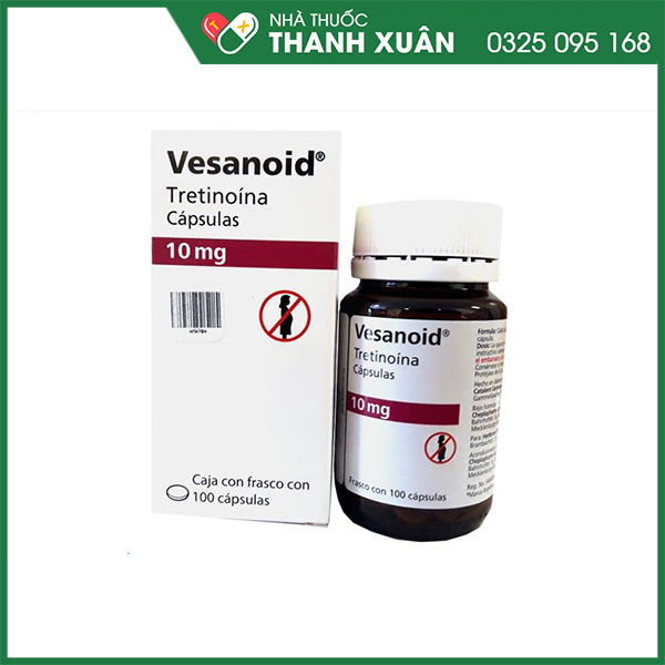 Vesanoid 10mg - thuốc điều trị ung thư máu